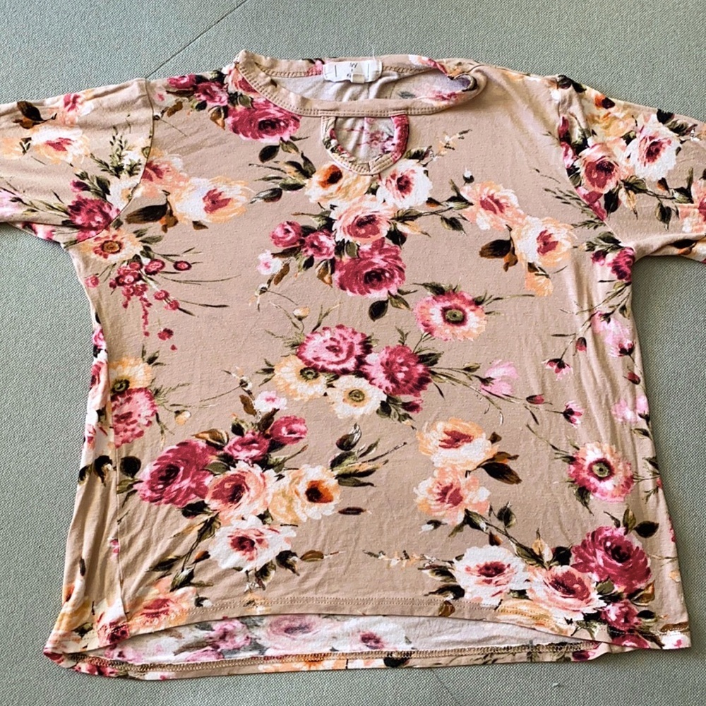 Kids floral shirt from Ivy+Main